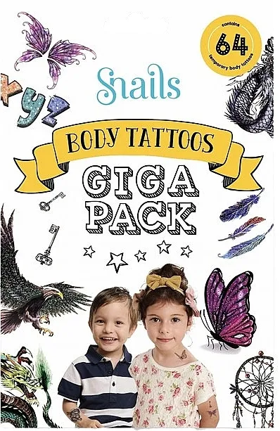 Snails Body Tattoo Tetovaža za telo