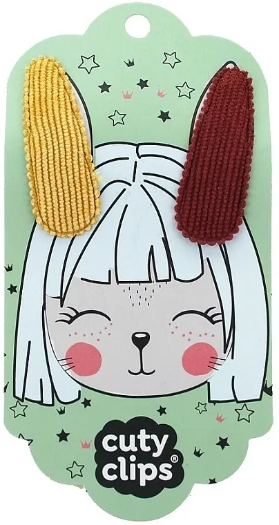 Snails Cuty Clips-Bunny Ears No 7 Šnale za kosu, 2 komada