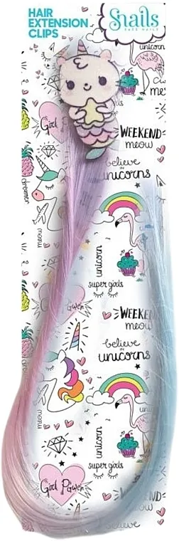 Snails Hair Extension Clips Fishcorn Šarena pramen za kosu