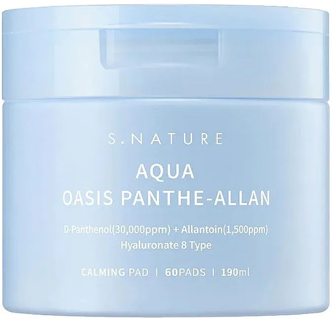 S.Nature Aqua Oasis Panthe-Allan Calming Pad Umirujući jastučići za lice