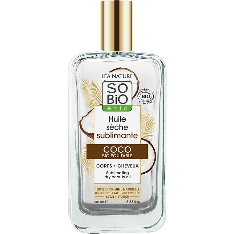 So'Bio Etic Coco Sublimating Dry Beauty Oil Hidratantno kokosovo ulje za kosu
