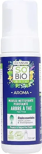 So'Bio Etic Tea Tree Clarifying Cleansing Foam Pena za čišćenje lica sa ekstraktom čajevca