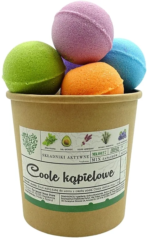 Soap&amp;Friends (bath/bomb/7x80g) Set velikih bombi