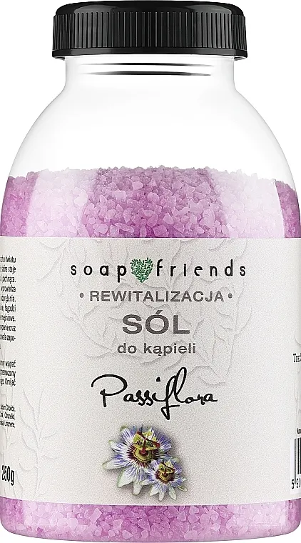 Soap&amp;Friends Passiflora Bath Salt Sol za kupanje "Passiflora"
