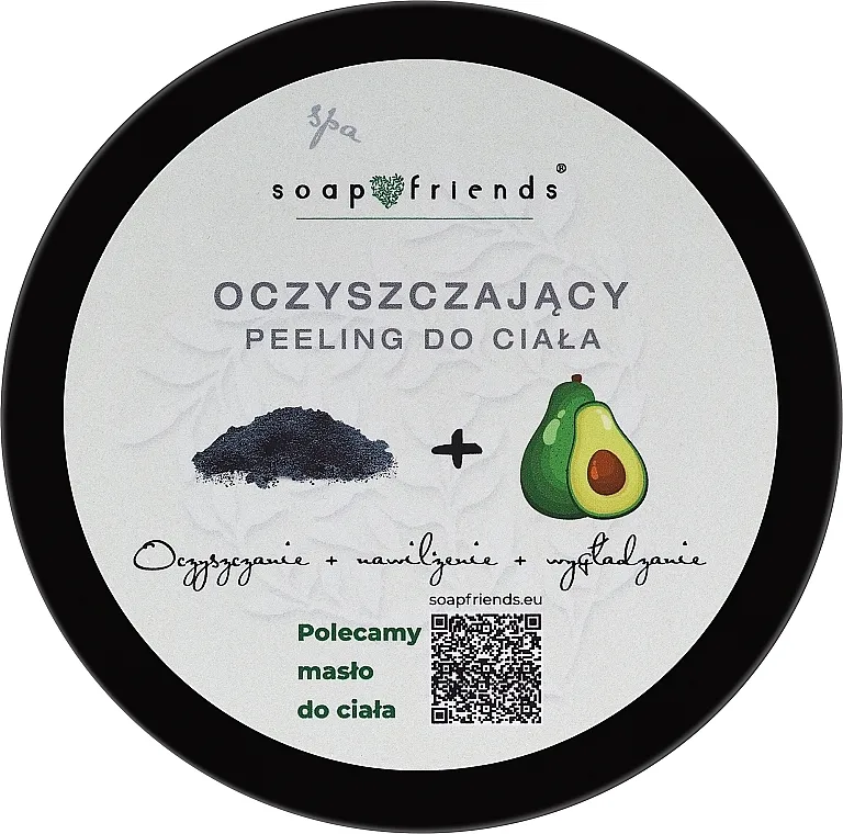 Soap&amp;Friends Pročišćavajući piling za tijelo "Treset"