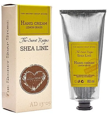 Soap&amp;Friends Shea Line Hand Cream Lemon Grass Krema za ruke "Limunska trava"