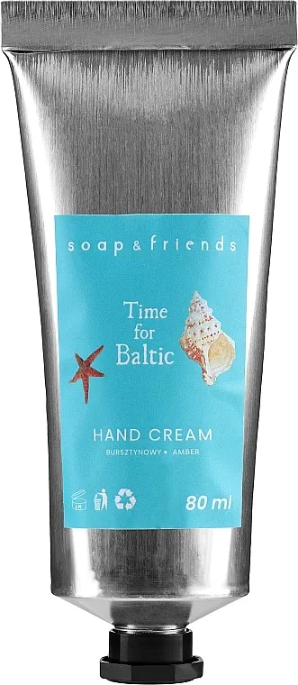 Soap&amp;Friends Shea Line Time For Baltic Hand Cream Krema za ruke sa shea maslacem "Vrijeme je za Baltik"