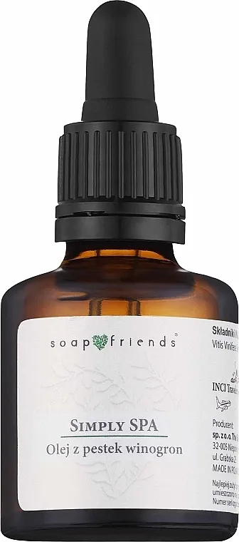 Soap&amp;Friends Simply SPA Ulje od semenki grožđa