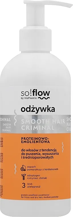 So!Flow by VisPlantis Protein Emollient Conditioner Medium Porosity Hair Regenerator za kosu srednje poroznosti