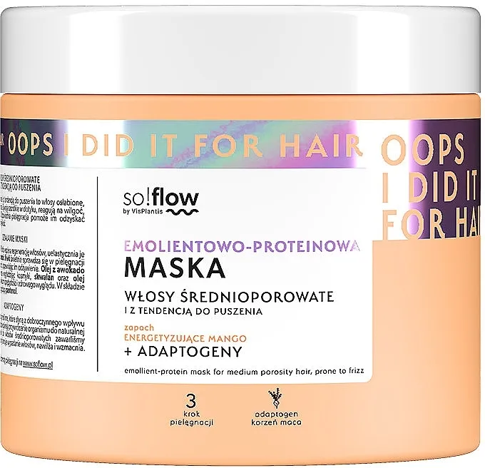 So!Flow by VisPlantis Proteinska maska za kosu