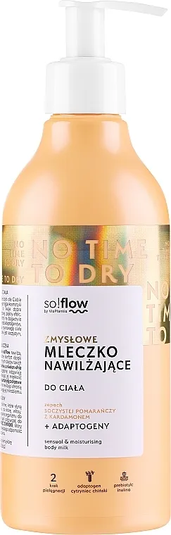 So!Flow by VisPlantis Sensual &amp; Moisturizing Body Lotion Losion za tijelo s narančom i kardamomom