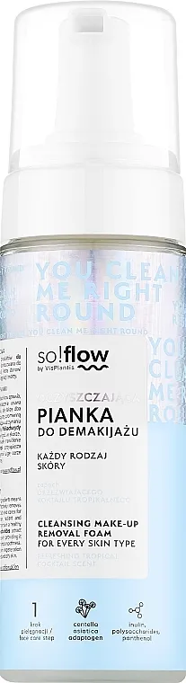 So!Flow Cleansing Make-Up Removal Foam Čistilna pena za uklanjanje šminke