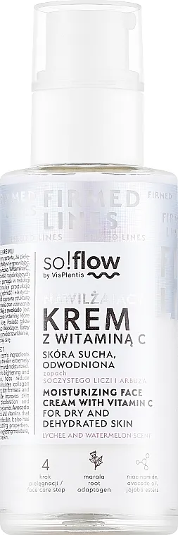 So!Flow Moisturizing Face Cream With Vitamin C Hidratantna krema za lice sa vitaminom C