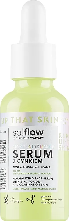 So!Flow Normalizing Face Serum With Zinc Normalizujući serum za lice sa cinkom