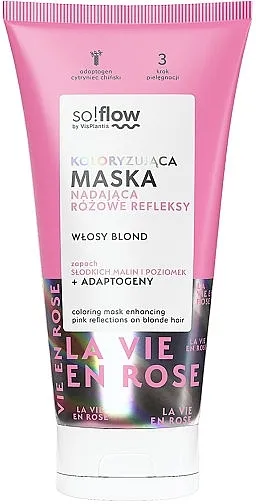 SO!FLOW Pink Reflections Mask Kolor maska za svetlu kosu