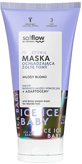 SO!FLOW Purple Cooling Maska za svetlu kosu