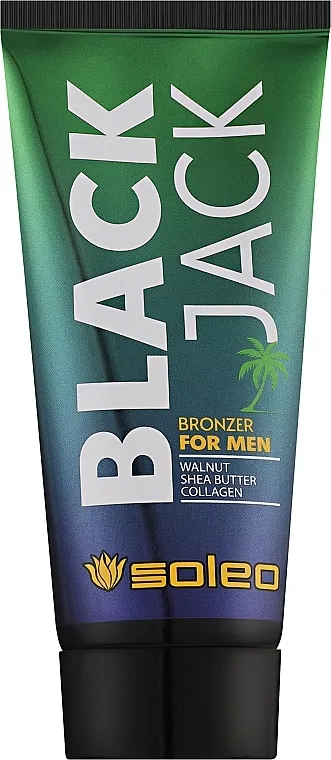 Soleo Black Jack Bronzer For Men Krema za sunčanje u solarijumu za muškarce