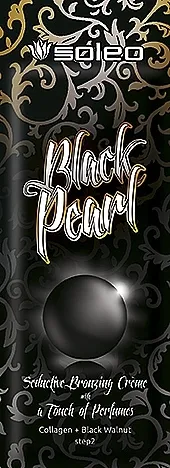 Soleo Black Pearl Krema za sunčanje u solarijumu sa bronzerima i kolagenom (uzorak)