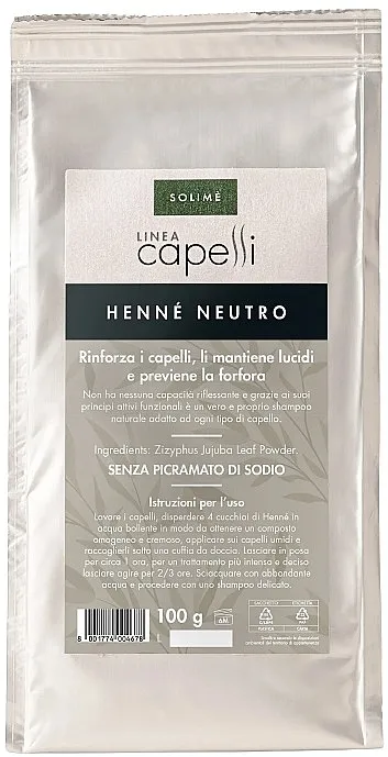 Solime Capelli Henne Neutro Kana za kosu
