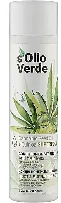 Solio Verde Cannabis Speed Oil Conditioner-Strengthening Regenerator za jačanje kose protiv opadanja