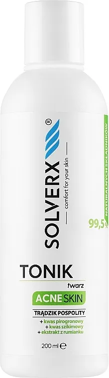 Solverx Acne Skin Tonic Tonik za lice
