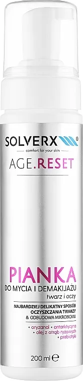 Solverx Age Reset Foam Pjena za umivanje