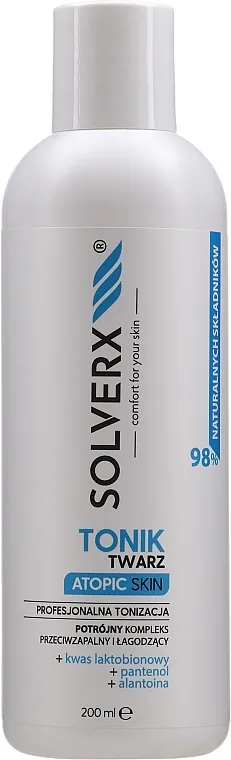 Solverx Atopic Skin Face Toner Tonik za lice