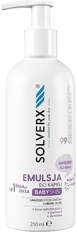 Solverx Baby Skin Emulsja Emulzija za kupanje