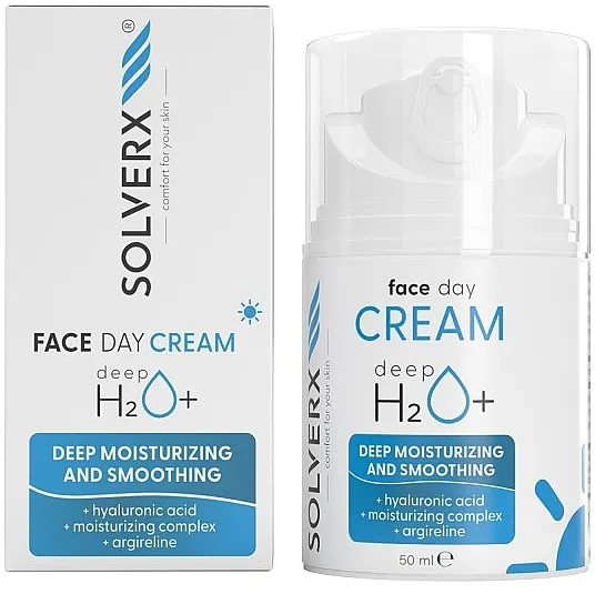 Solverx DeepH2O+ Face Day Crem Dnevna krema za lice