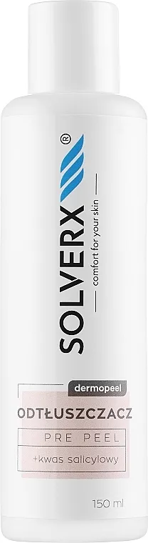 Solverx Dermopeel Degreaser Odmašćivač lica prije kiselinskog pilinga