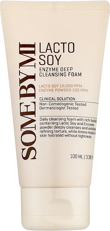 Some By Mi Lacto Soy Enzyme Deep Cleansing Foam Pena za čišćenje lica sa laktobakterijama
