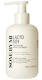 Some by Mi Lacto Soy Mild Peeling Bubble Cleanser Penušavi piling za čišćenje