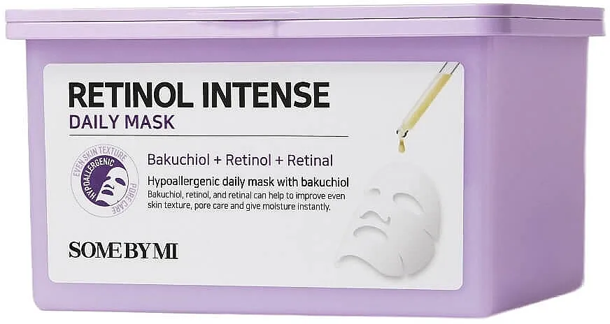 Some By Mi Retinol Intense Daily Mask Set podmlađujućih tkanih maski sa retinolom