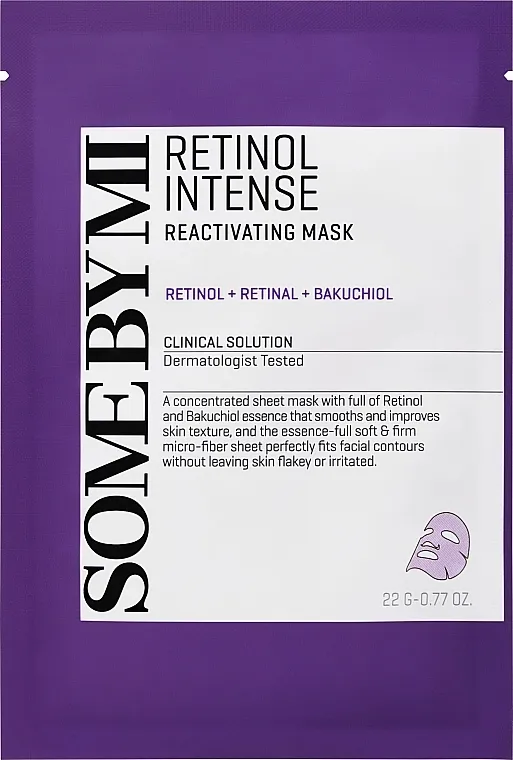 Some By Mi Retinol Intense Reactivating Mask Intenzivna maska za lice sa retinolom