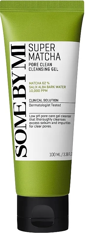 Some By Mi Super Matcha Pore Clean Cleansing Gel Gel za umivanje sa matcha čajem