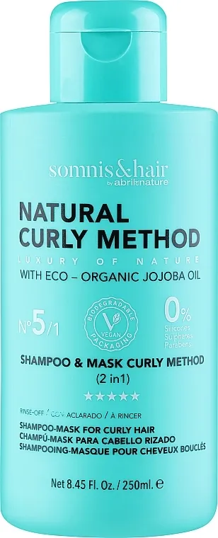 Somnis &amp; Hair Shampoo &amp; Mask Curly Method Šampon i maska 2u1 za kovrdžavu kosu