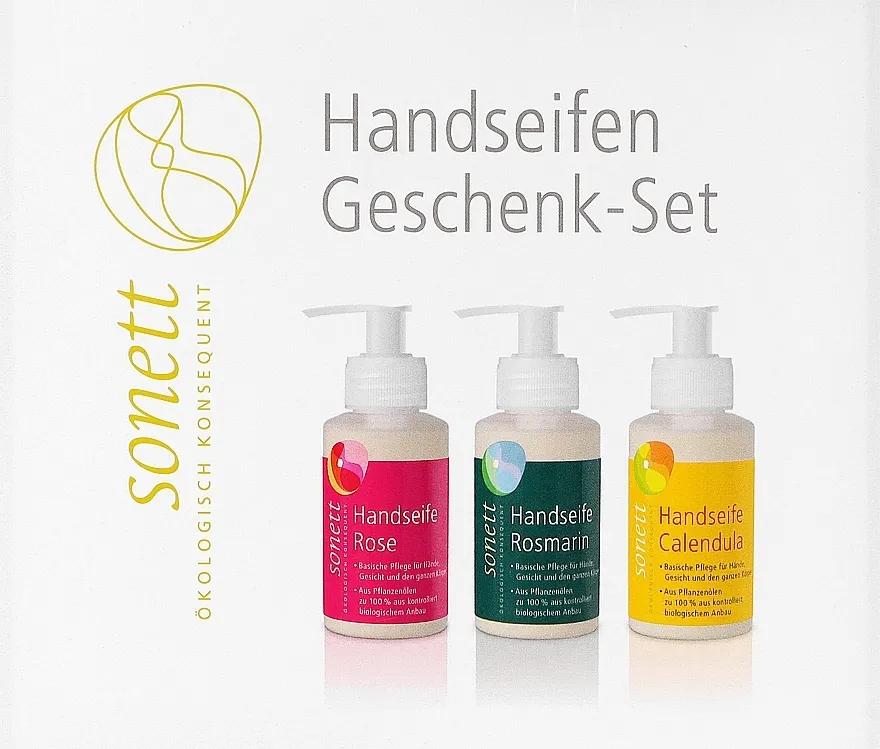 Sonett (soap/120ml x 3kom) Set