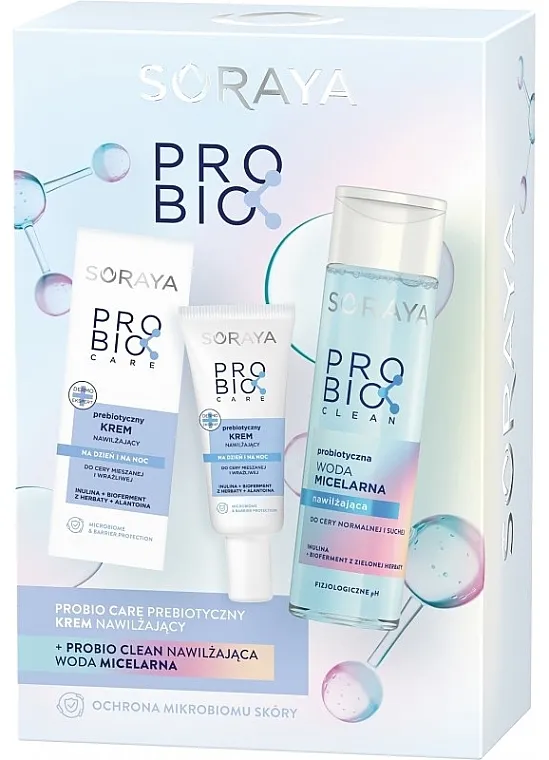 Soraya Pro Bio Clean (f/cream/50ml + micel/wat/250ml) Set