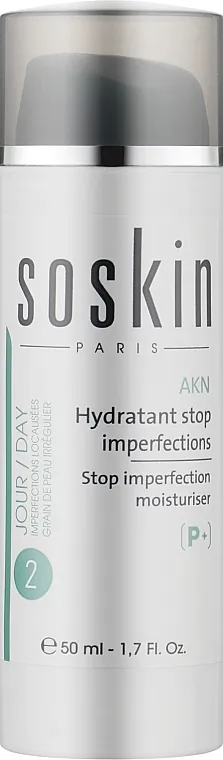 Soskin Akn Stop Imperfection Moisturiser Hidratantna krema za problematičnu kožu