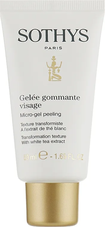 Sothys Micro-Gel Peeling Scrub gel s mikrogranulama s ekstraktom bijelog čaja