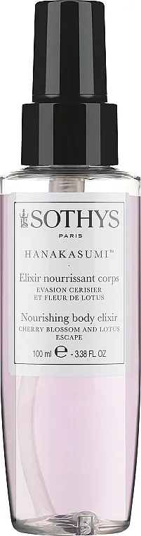 Sothys Nourishing Body Elixir Cherry Blossom And Lotus Escape Bogat eliksir za tijelo s trešnjom i lotosom