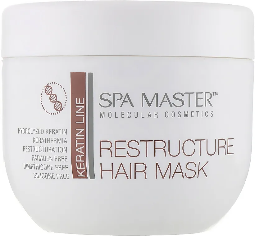 Spa Master Keratin Line Obnavljajuća maska sa keratinom i kokosovim uljem