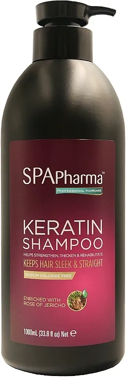 Spa Pharma Keratin Shampoo Enriched With Rose Of Jerycho Šampon za kosu sa keratinom, obogaćen jerihonskom ružom