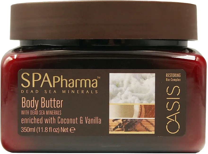 Spa Pharma Oasis Body Butter Enriched With Coconut &amp; Vanilia Puter za telo sa aromom kokosa i vanile