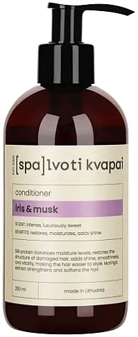 Spalvoti Kvapai Conditioner Regenerator za kosu Iris &amp; Mošus