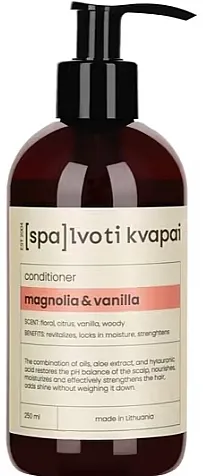 Spalvoti Kvapai Conditioner Regenerator za kosu Magnolia &amp; Vanila