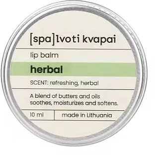 Spalvoti Kvapai Lip Balm Balzam za usne Herbal
