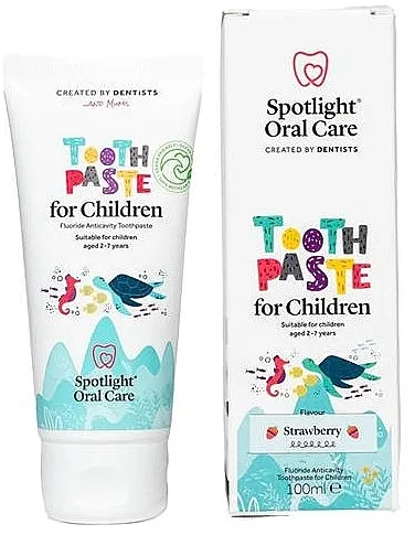Spotlight Oral Care Kids Total Care Toothpaste Strawberry Dečija pasta za zube, od 2 do 7 godina, sa ukusom jagode