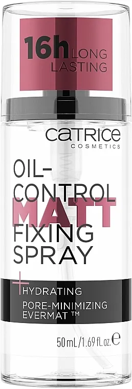 Sprej za fiksiranje šminke Catrice Oil-Control Matt Fixing Spray