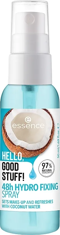 Sprej za fiksiranje šminke Essence Hello, Good stuff! 48h Hydro Moisturising Make-up Fixing Spray